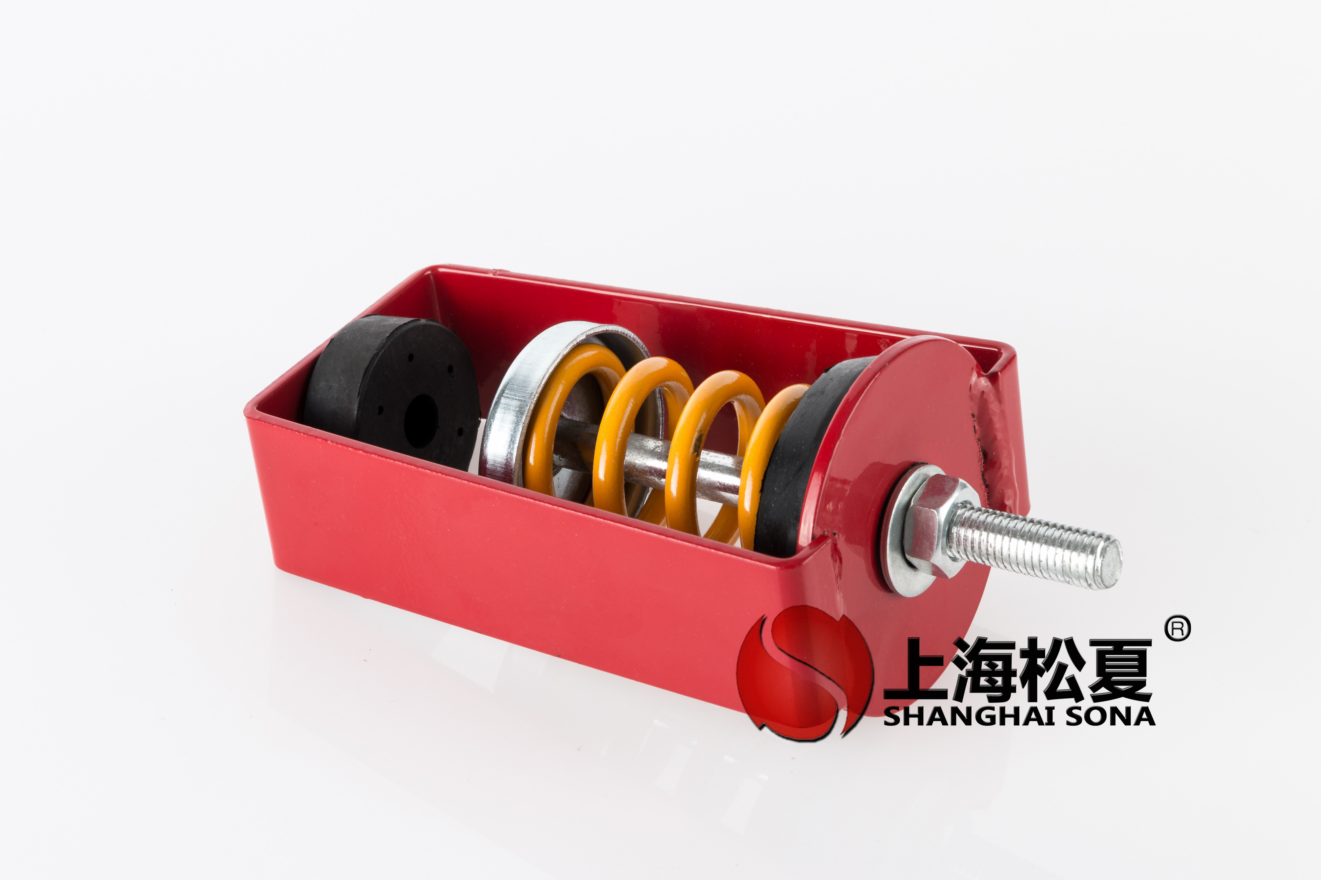 空壓機(jī)噪音治理安裝<a href='http://m.bbcphoto.cn' target='_blank'><u>減震器</u></a>是方法之一